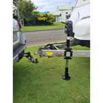 Black Jack folding foot in folded position