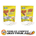 2 X Walex Elemonate Porta Pak Toilet Chemical Sachets