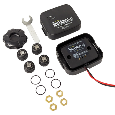 Wireless RV tire pressure monitoring system