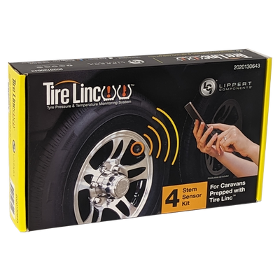 Wireless RV Tire Pressure Monitoring System with Bluetooth Connectivity