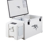 60 LITRE EVAKOOL FIBREGLASS FRIDGE/FREEZER OPEN