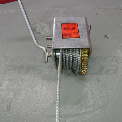 ALKO Premium Cable Winch 1000kg Capacity - 10:1 5:1 1:1 - 6mm x 7.5M Cable