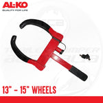 Alko Wheel Lock Clamp Security Trailer Camper Caravan Boat Car AL-KO 650300