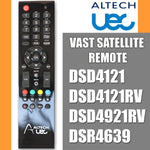 Altech UEC Remote Control Vast Satellite Receiver