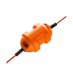 AMP-Fibian Mini 15AMP to 10AMP Adapter with Overload Protection Back View