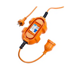 AMP-Fibian Mini 15AMP to 10AMP Adapter with Overload Protection Front View