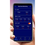 Amptron 40A MPPT Solar Charge Controller 12V 24V Bluetooth Lithium Profile