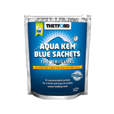 THETFORD AQUA KEM BLUE SACHETS – 15PK