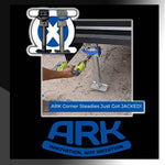 Ark XO 650mm Corner Steady Leg Drill Driven Lift Jack 875kg