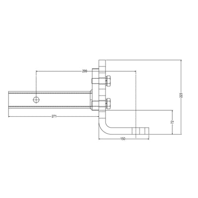 2500kg Towing Capacity ADR Approved TBHA30