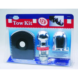 Ark Chrome Tow kit - Shin protector, 3.5t 50mm tow ball & tow ball cover