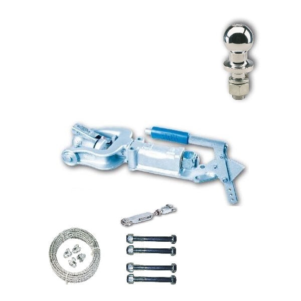Ark ORXOF50R XO 3.5T Off Road Coupling  Caravan kit With Low Profile Trailer Ratchet Brake Lever