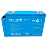 Amptron BluEdge 12V 200Ah Slimline LiFePO4 Battery front view