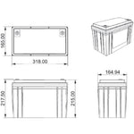 Enerdrive ePOWER B-TEC 12V 125Ah G2 Lithium Battery + DC2DC 40A + AC 20A Charger
