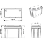 EPL-125BT-12V-G2 dimensions