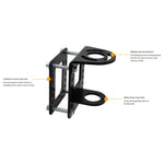 Black Jack Trailer Jack Clamp Bracket
