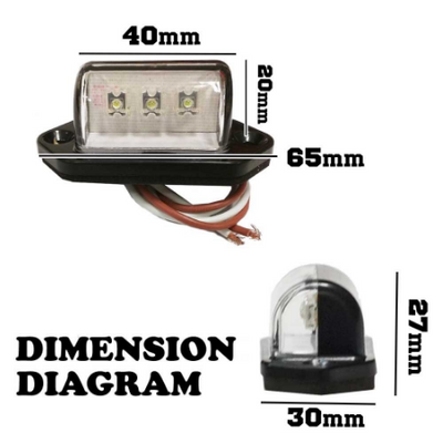 IP 68 Number Plate LED Illumination Light