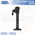 Ark 600mm Drop Down Corner Steady Stabiliser Leg Black DDS600B