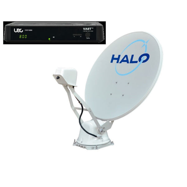 Altech UEC ST85 Self-Pointing Satellite TV Dish System Bundle with Receiver