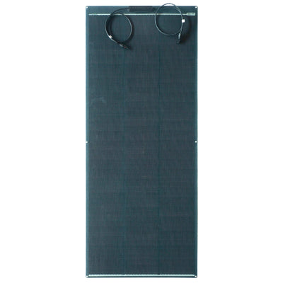 Top view of 200W semi-flexible PERC solar panel