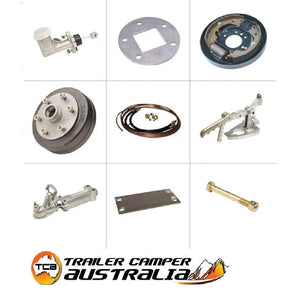 ARK HT HOLDEN 5 x 107.95 mm - 9” Hydraulic Drum Brake Kit
