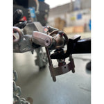 Alko 3.5T 4 Hole Electric Trailer Coupling 50mm Ball Lockable Ratchet Park Brake With Alarmed Trailer lock