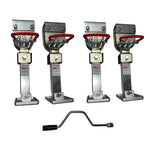 Jagsingh Drop Down Stabilizer Legs Silver 400mm (4 Pack)