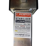 Jagsingh Drop Down Stabilizer Legs Silver 400mm (Pair)