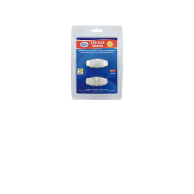 Ark LED marker lights white pair front view