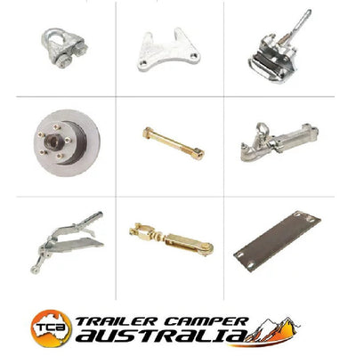 ARK Commodore 5 x 120mm Kit Mechanical Disc Brake Kit