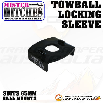 MISTER HITCHES Tow Ball Locking Sleeve 65mm