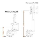 ARK XO750 Jockey Wheel Tube Mount