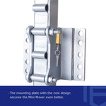 Mini Mover Gen 3 showing heavy-duty wheel tread