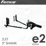 Fastway E2 Round Bar Sway Control WDH Weight Distribution Hitch 3.5T 3" Shank