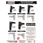 SHANK, SHORT LENGTH WITH 2 PIN HOLES SUIT MISTER HITCHES WEIGHT DISTRIBUTION SYSTEM