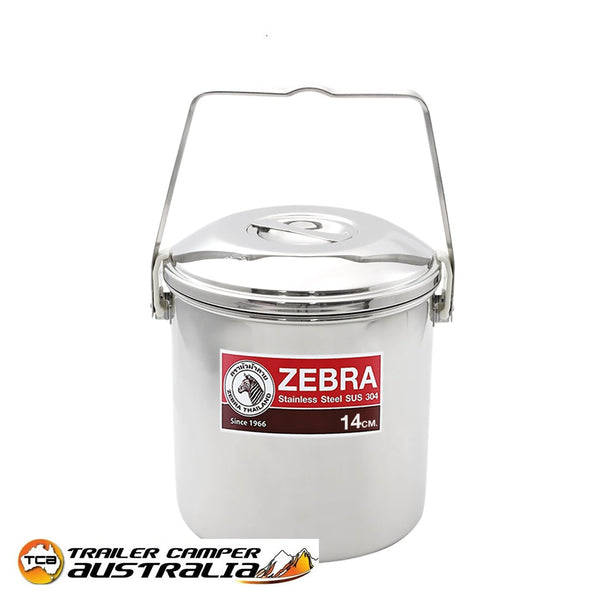 ZEBRA LOOP HANDLE POT