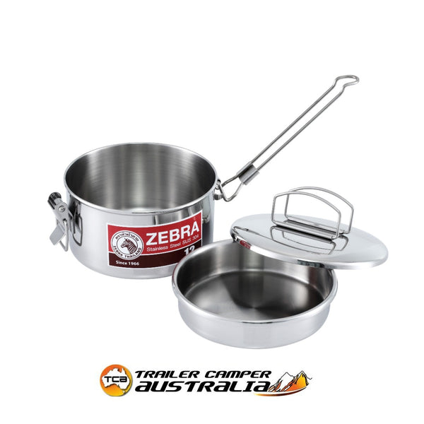 ZEBRA ROUND LUNCH BOX