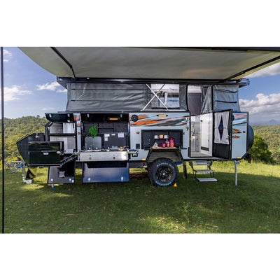 AUSTRACK CAMPERS TALAWANA X16BLS LOW SERIES OFFROAD HYBRID CAMPER TRAILER