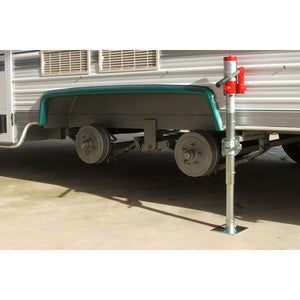 trailer jack that converts to a jockey wheel.