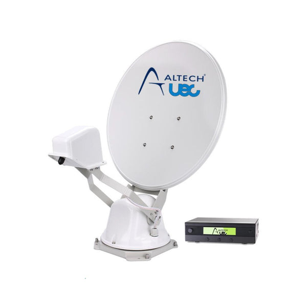 Altech UEC AURA ST60 Self Pointing Motorised Satellite Dish Vast Foxtel TV Caravan