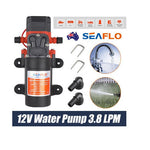 SEAFLO Water Pump 12V RV Camper Pressurized Pump Caravan Boat