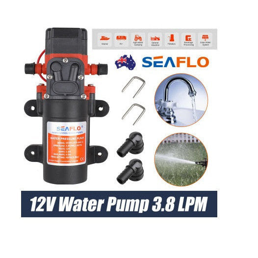 SEAFLO Water Pump 12V RV Camper Pressurized Pump Caravan Boat