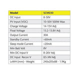 Voltech SCM030 Specifications